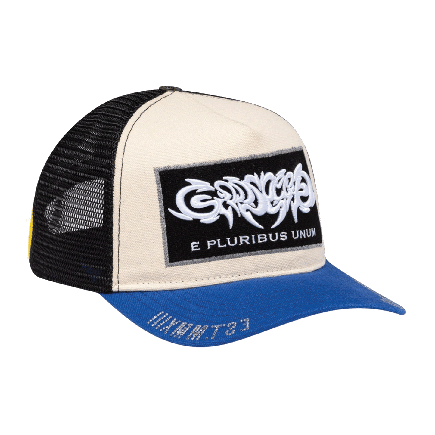GodSpeed E Pluribus Trucker (White/Blue)