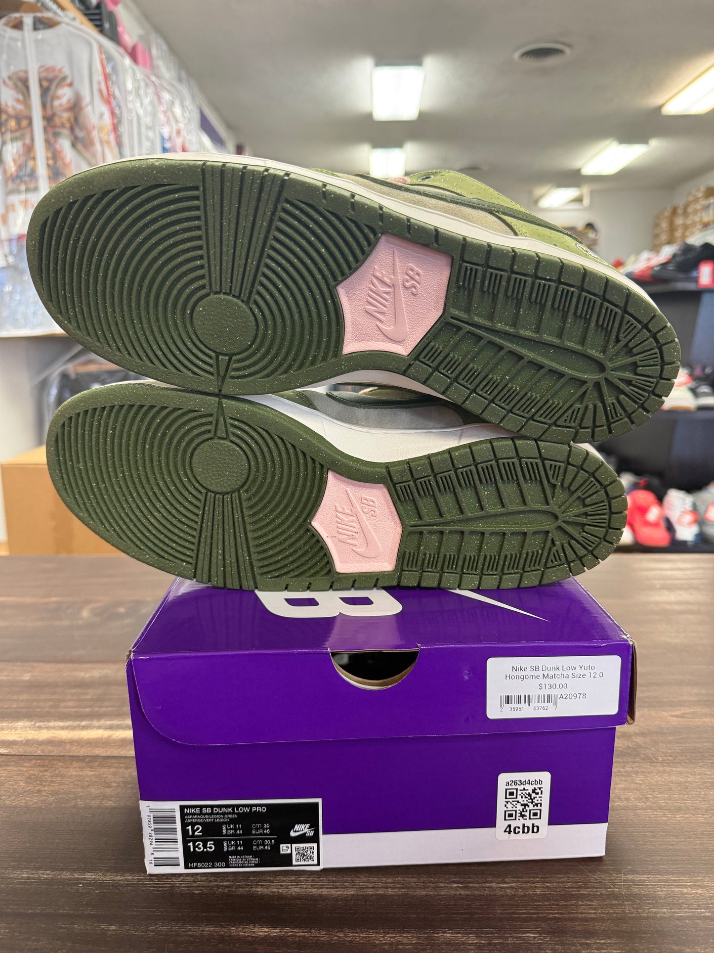 Nike SB Dunk Low Yuto Horigome Matcha
