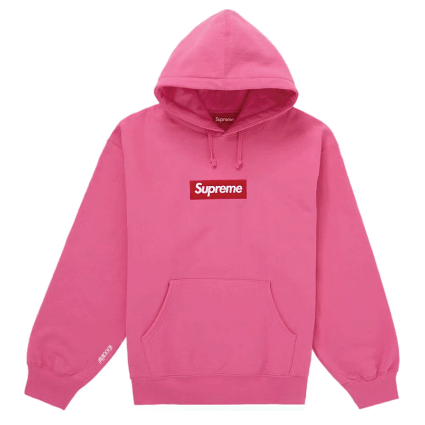 Supreme Box Logo Hoodie Magenta