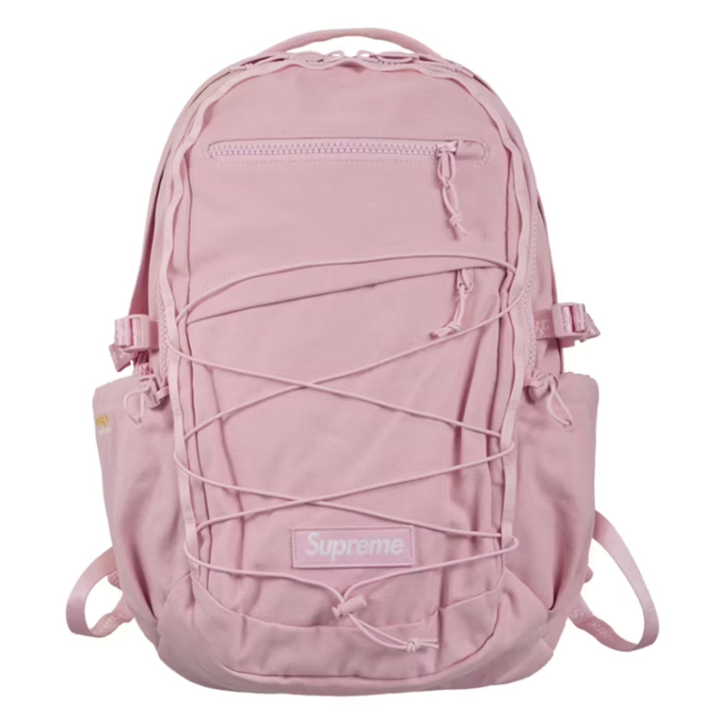 Supreme Logo Backpack (SS25) Light Pink