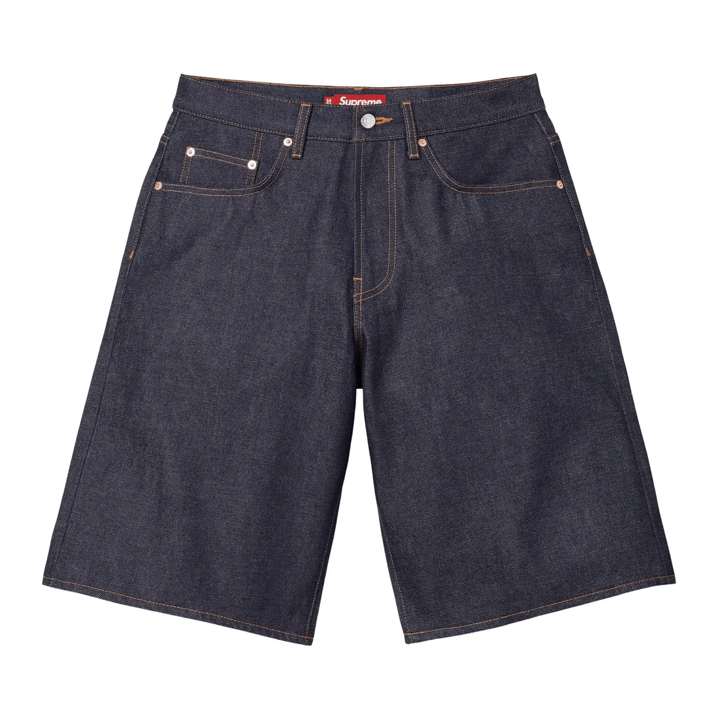 Supreme Baggy Selvedge Denim Short Rigid Indigo