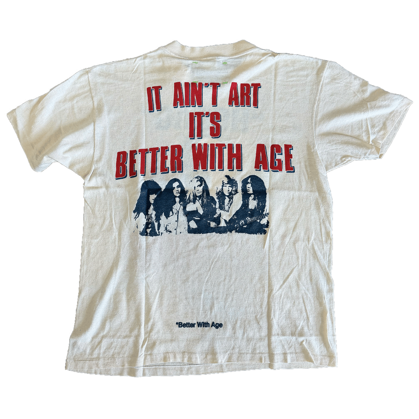 Better With Age Mush Tee Cream