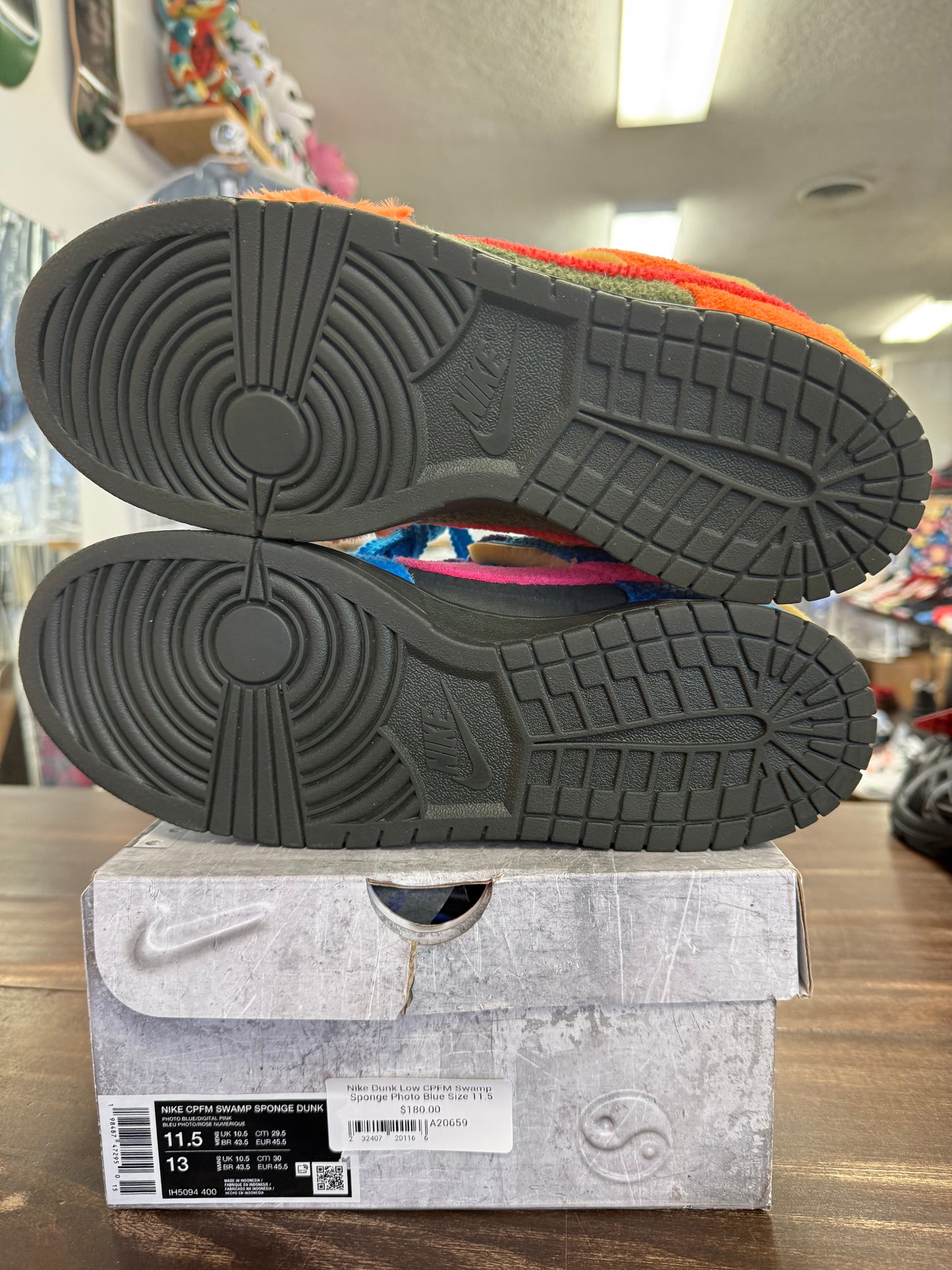 Nike Dunk Low CPFM Swamp Sponge Photo Blue