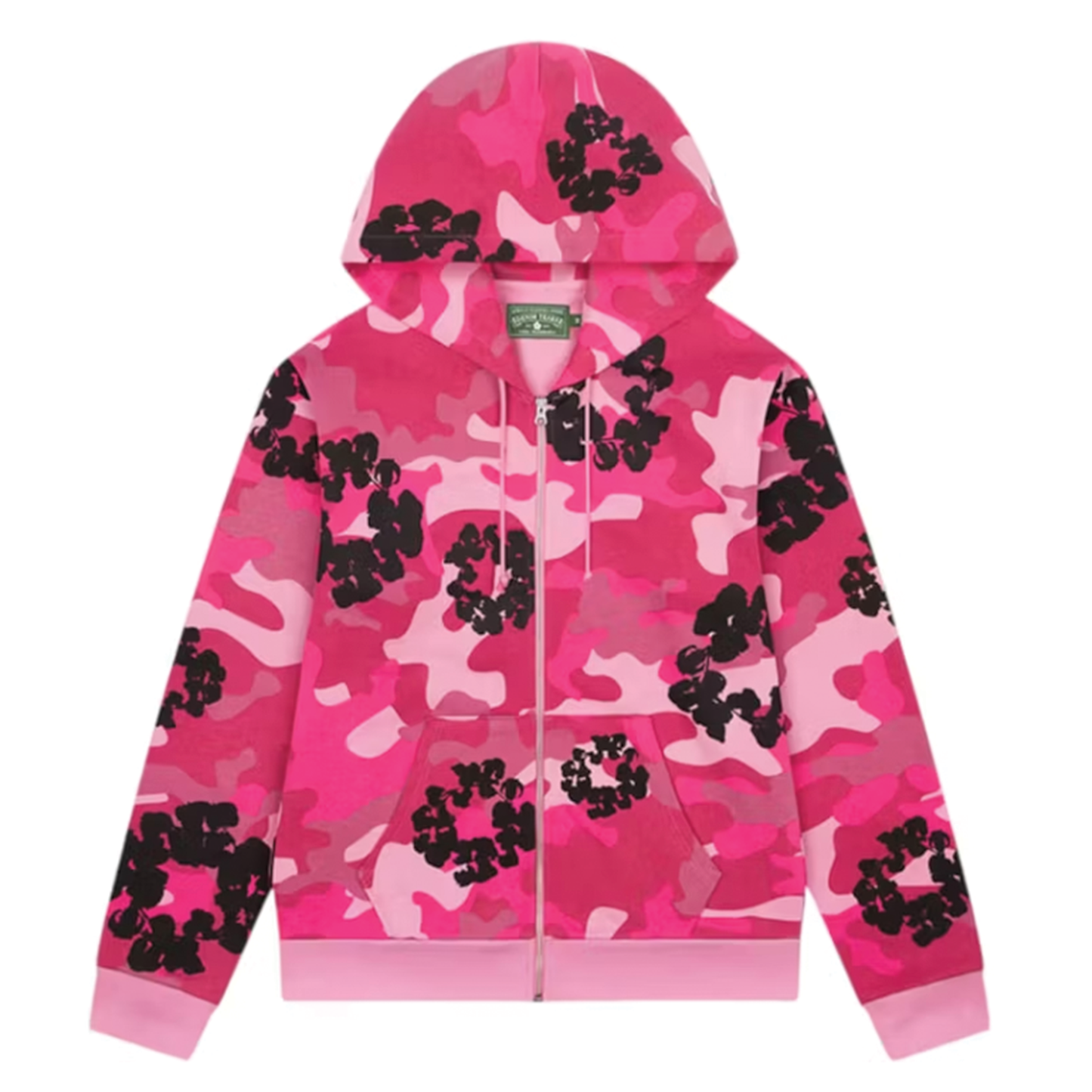 Denim Tears Cotton Wreath Zip Pink Camo