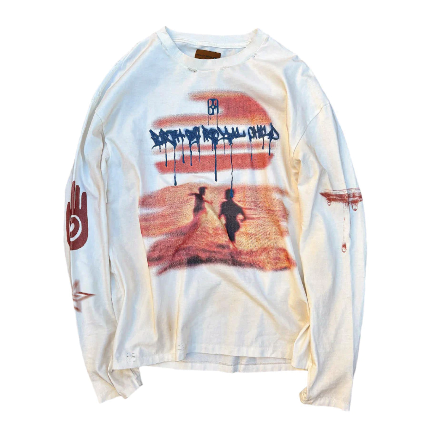 BORC Sunset printed LS Tee