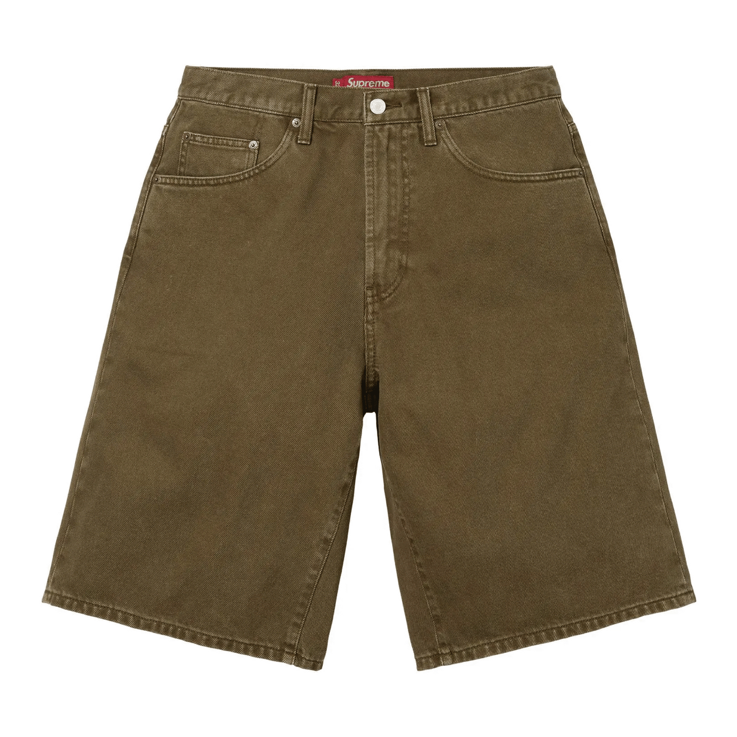 Supreme Baggy Denim Short Olive