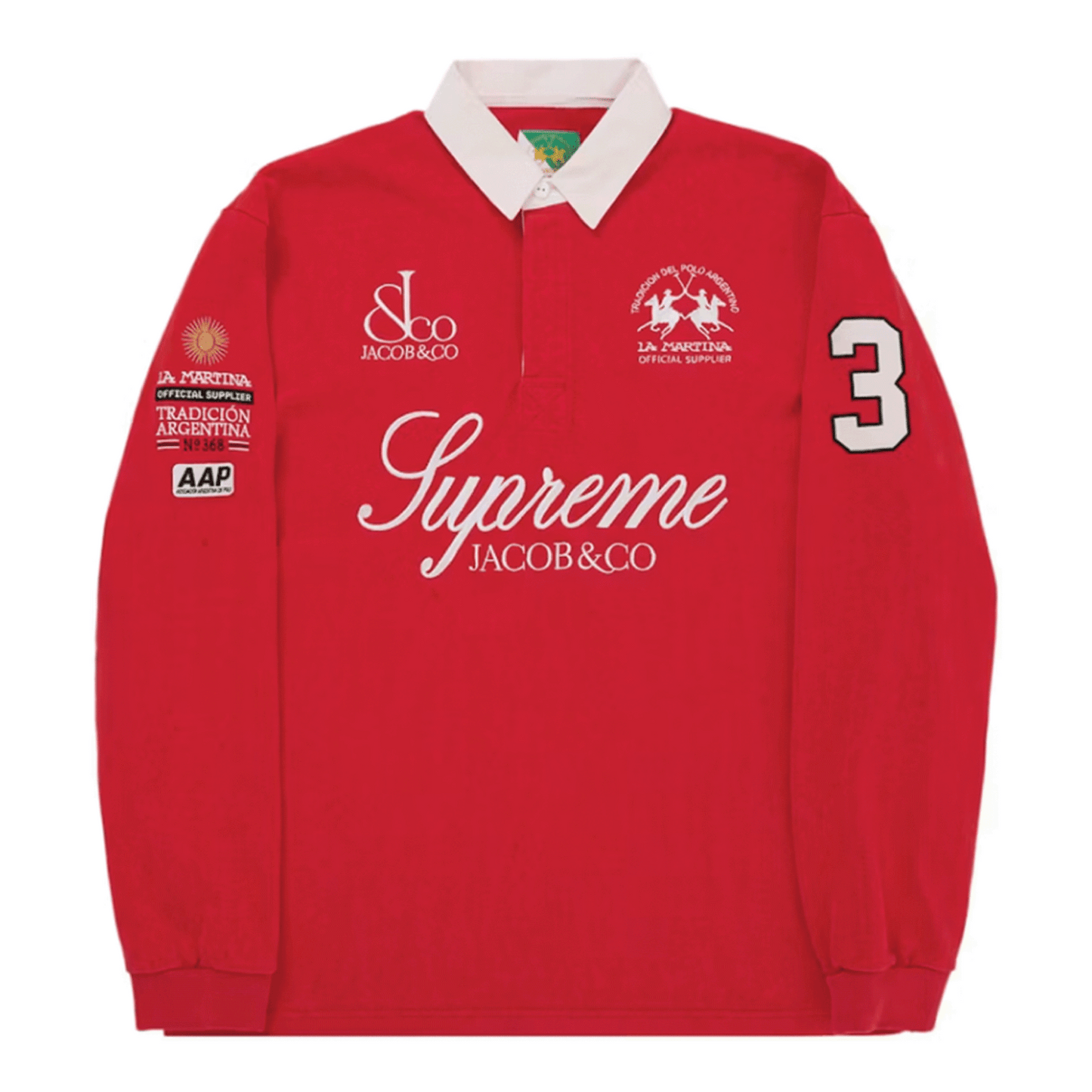 Supreme La Martina Rugby Red