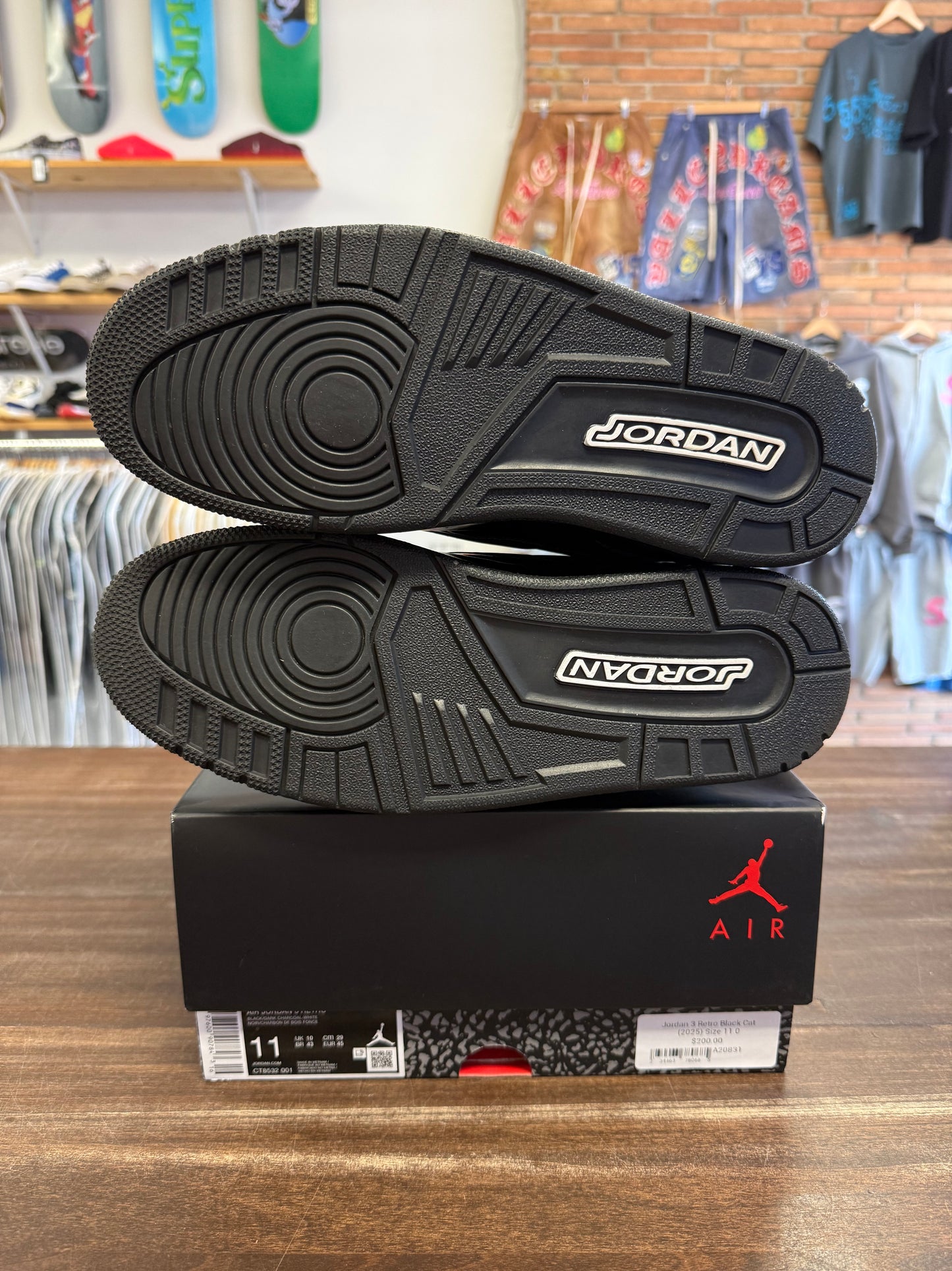 Jordan 3 Retro Black Cat (2025)