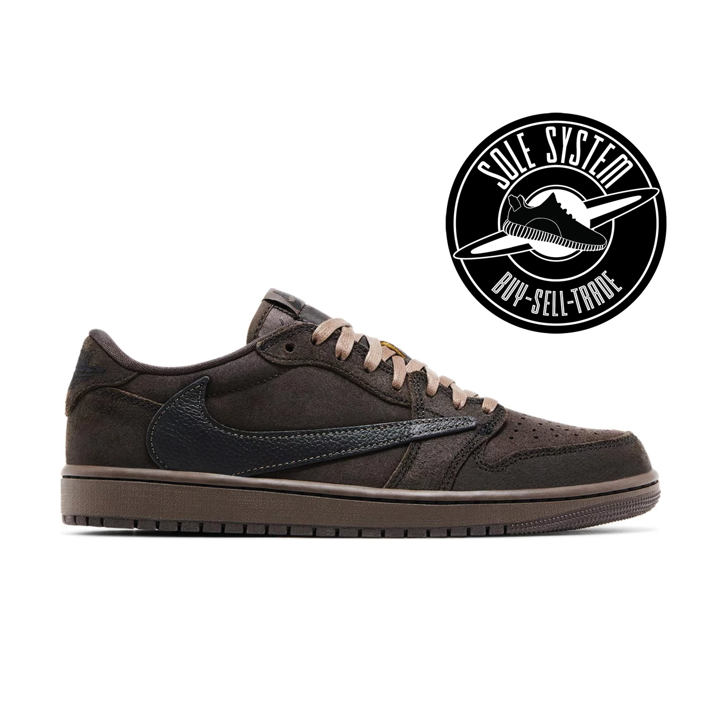 Jordan 1 Retro Low Travis Scott Velvet Brown