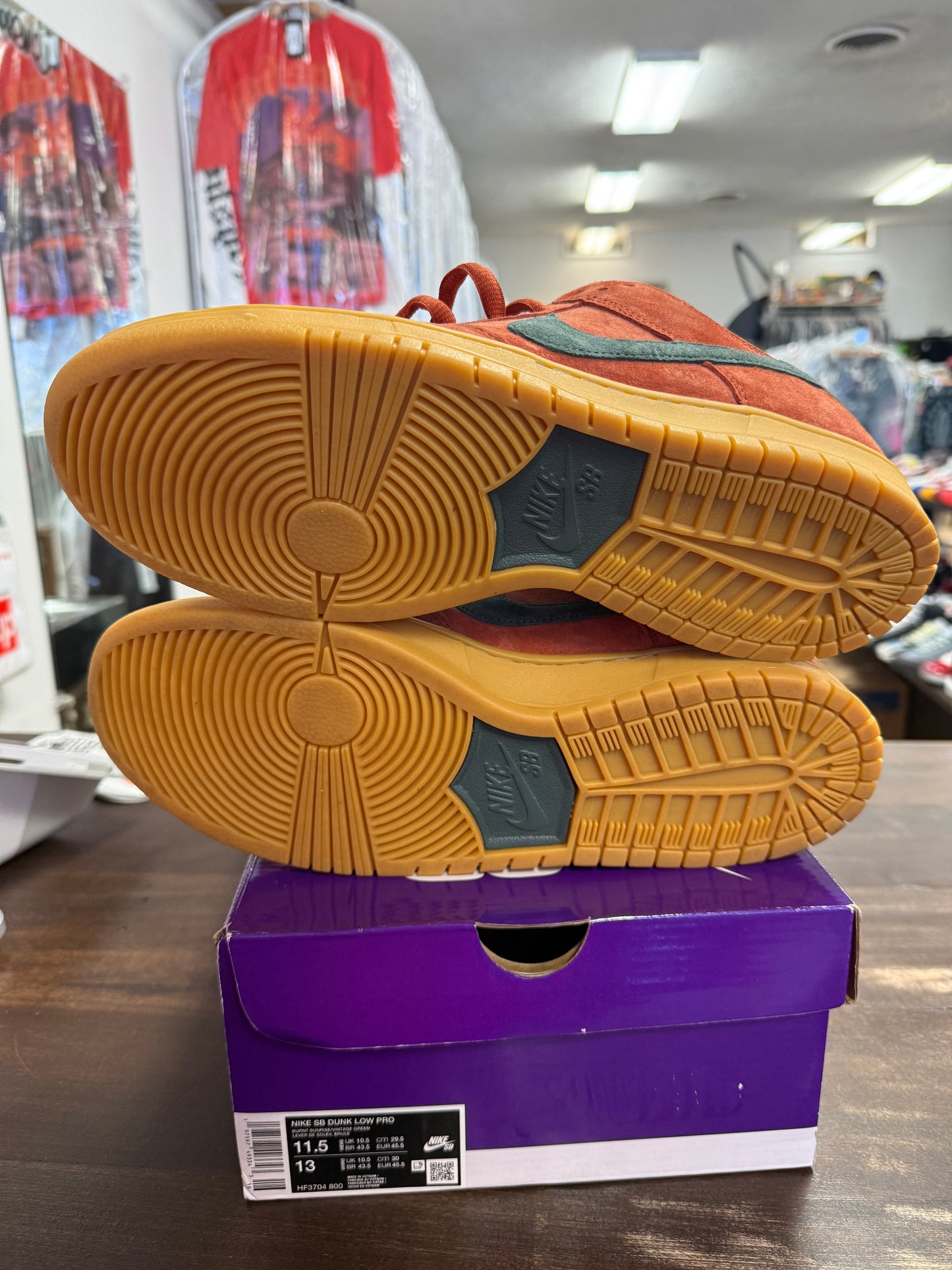 Nike SB Dunk Low Burn Sunrise