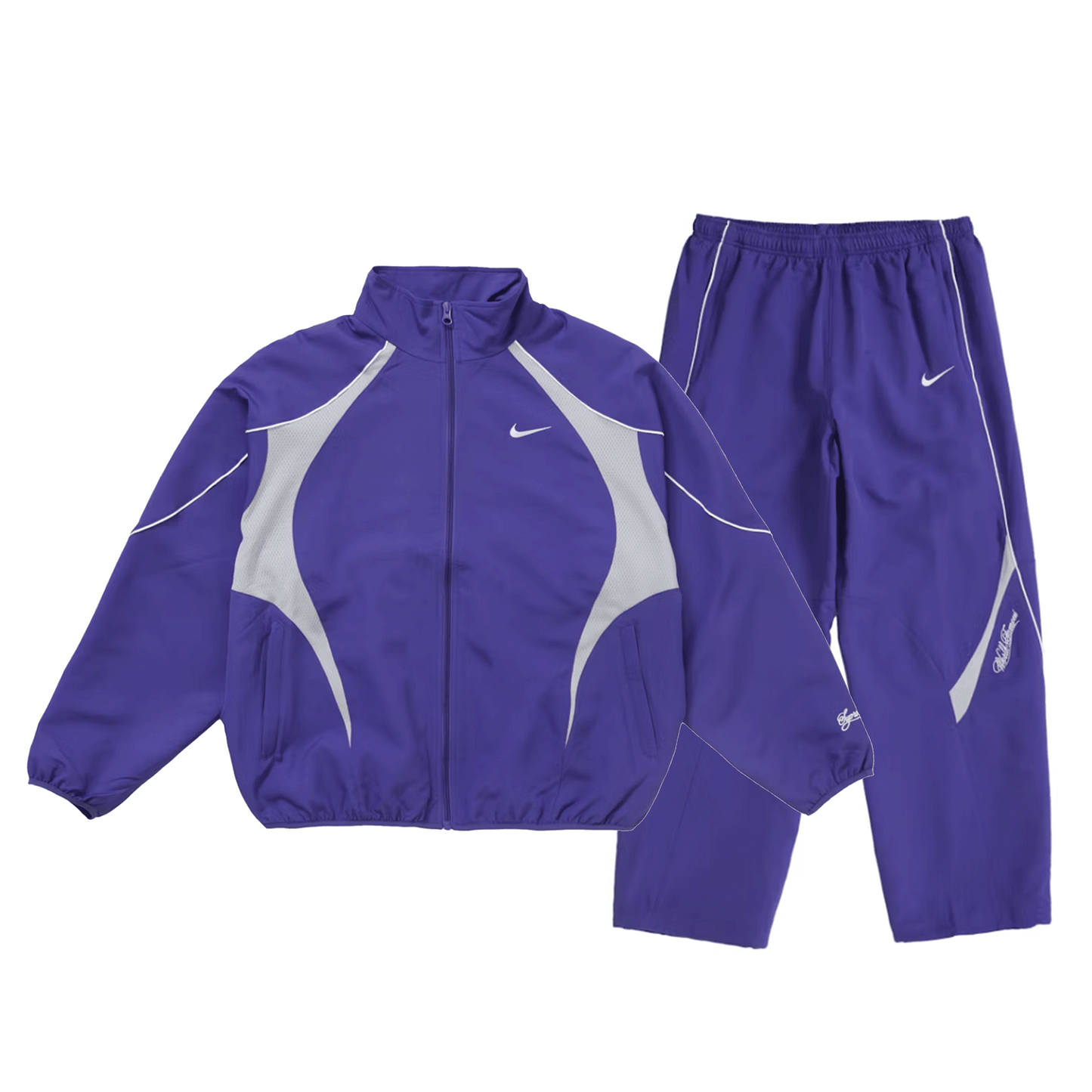 Supreme Nike Track Suit Purple