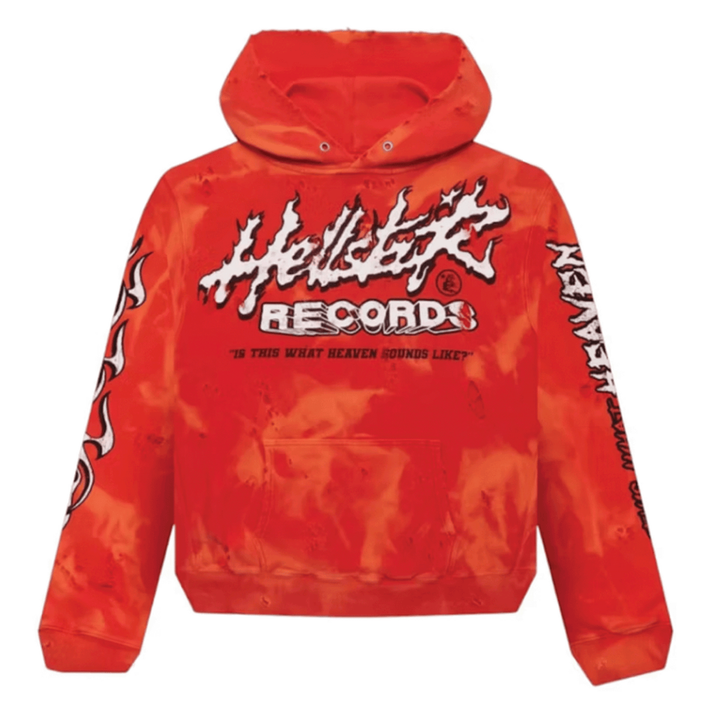 Hellstar Records Lava Hoodie Red