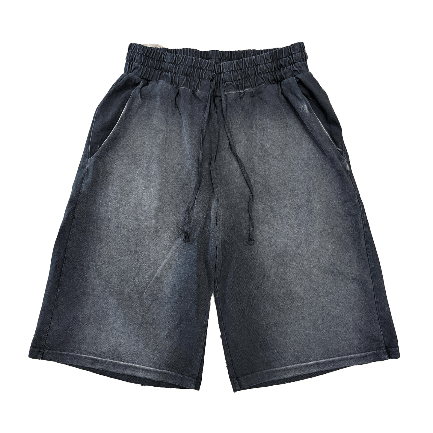Potassium Oversize Long Shorts Black
