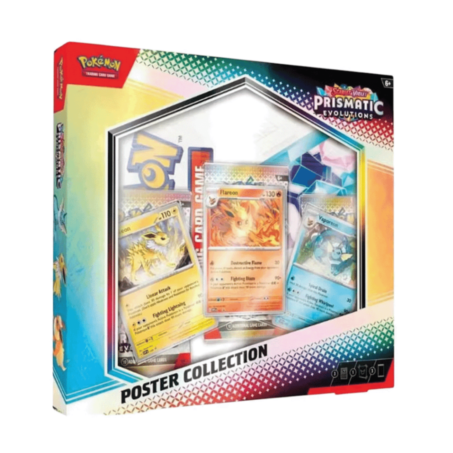 Pokémon Scarlet & Violet Prismatic Evolutions Poster Collection