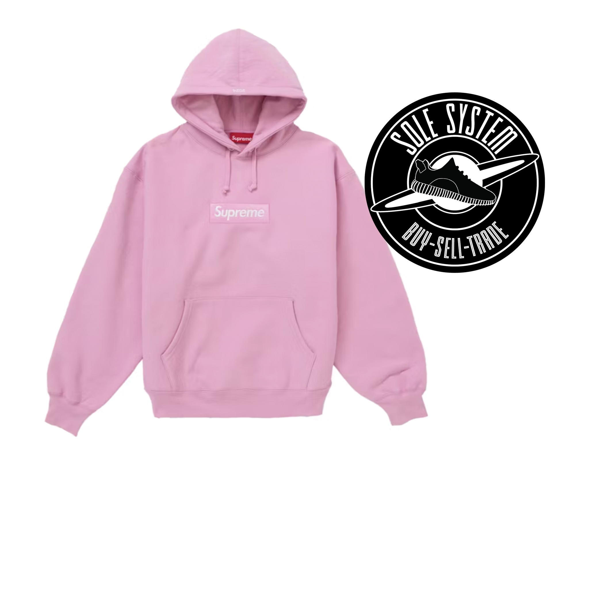 Supreme Box Logo Hoodie (FW24) Pink – Sole System Supreme Box Logo Hoodie (FW24) Pink – Sole System