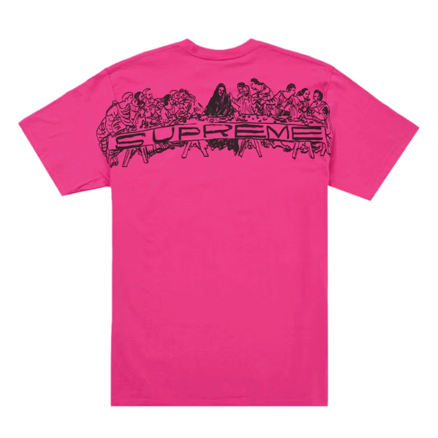 Supreme Supper Tee Fuchsia
