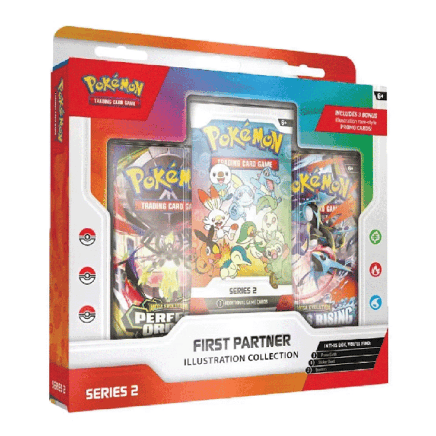 2026 Pokémon Mega Evolution First Partner Illustration Collection Series 2