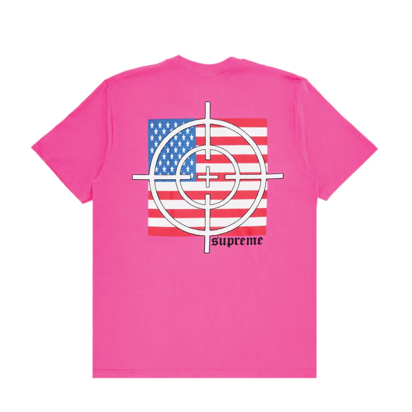 Supreme Target Tee Fuchsia