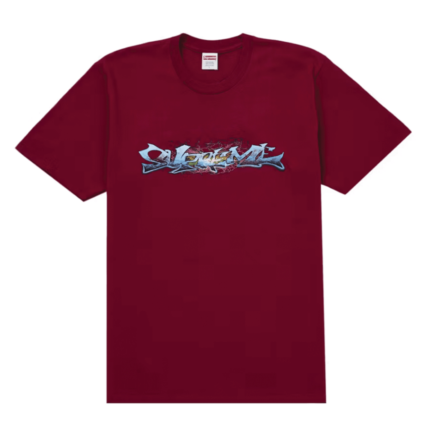 Supreme Tag Tee Cardinal