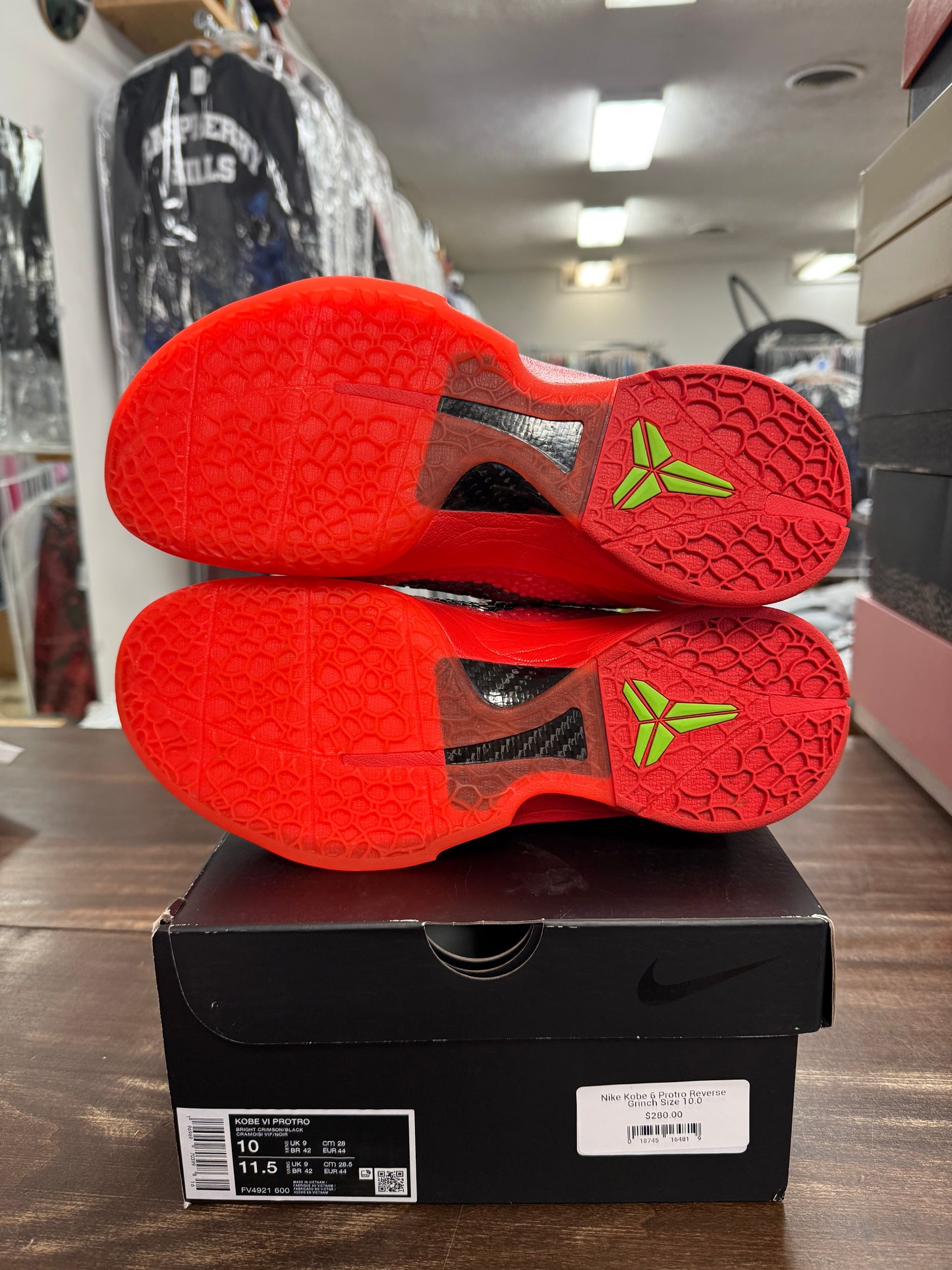 Nike Kobe 6 Protro Reverse Grinch