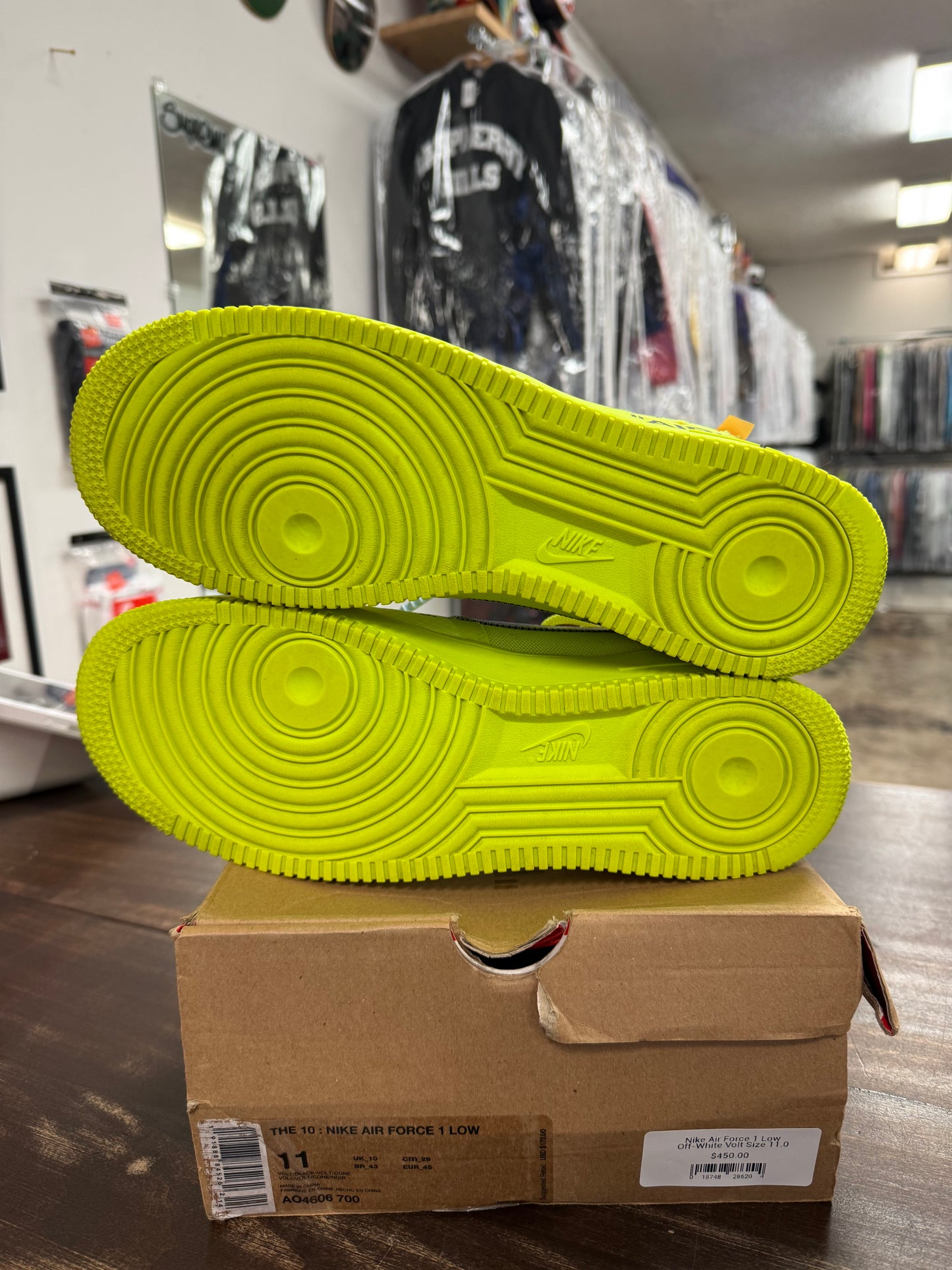 Nike Air Force 1 Low Off-White Volt