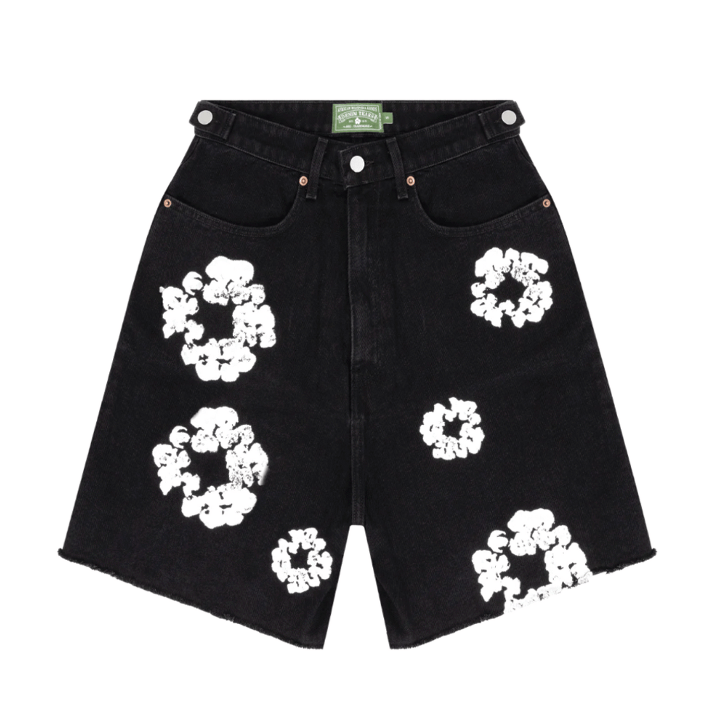 Denim Tears Cotton Wreath Jean Short Black