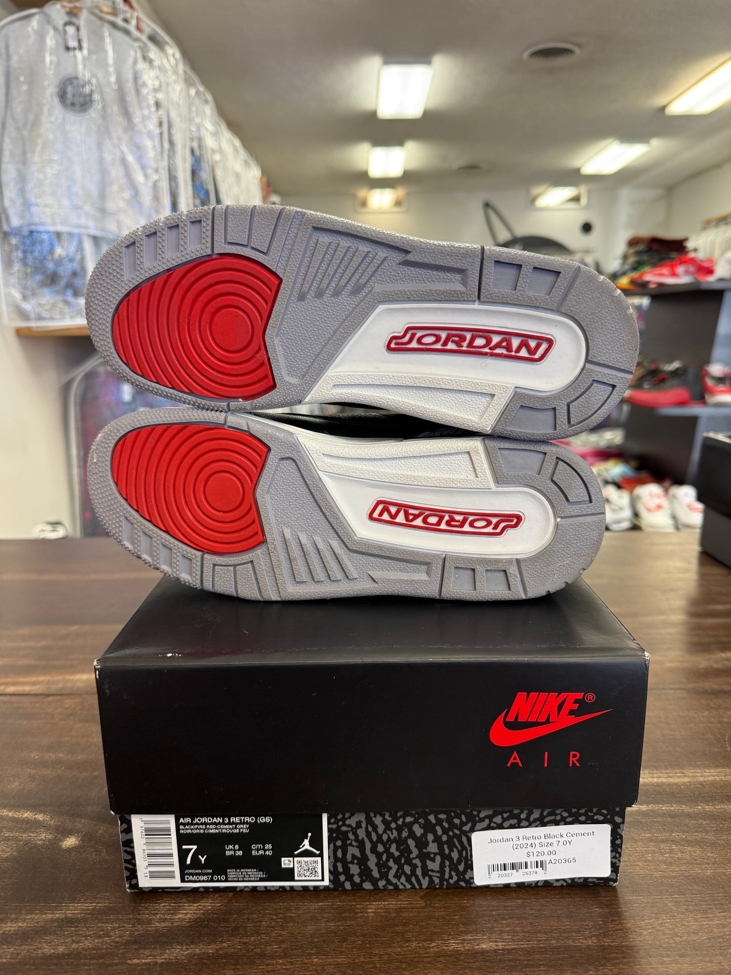 Jordan 3 Retro Black Cement (2024)