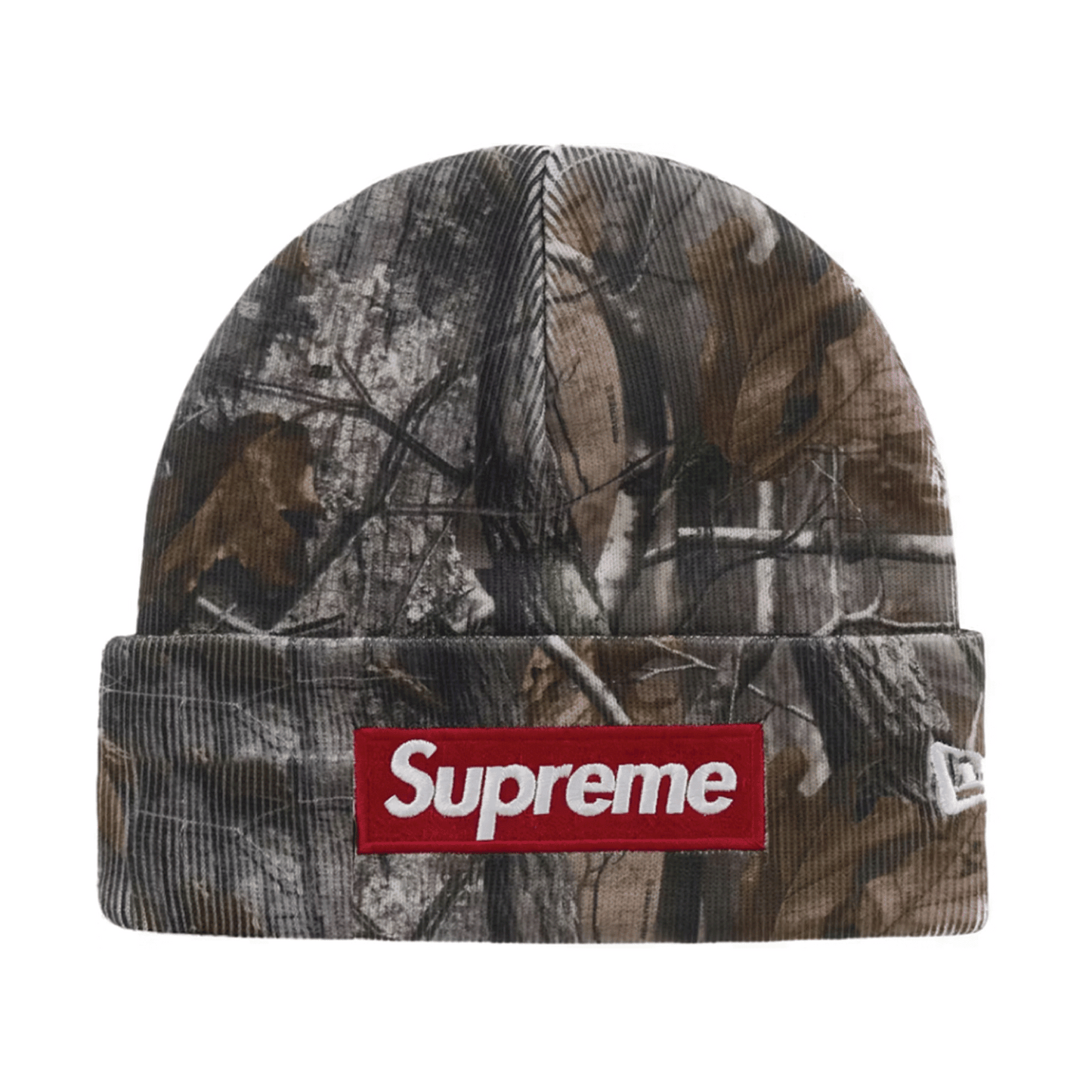 Supreme New Era Box Logo Beanie (FW25) Realtree AP Camo