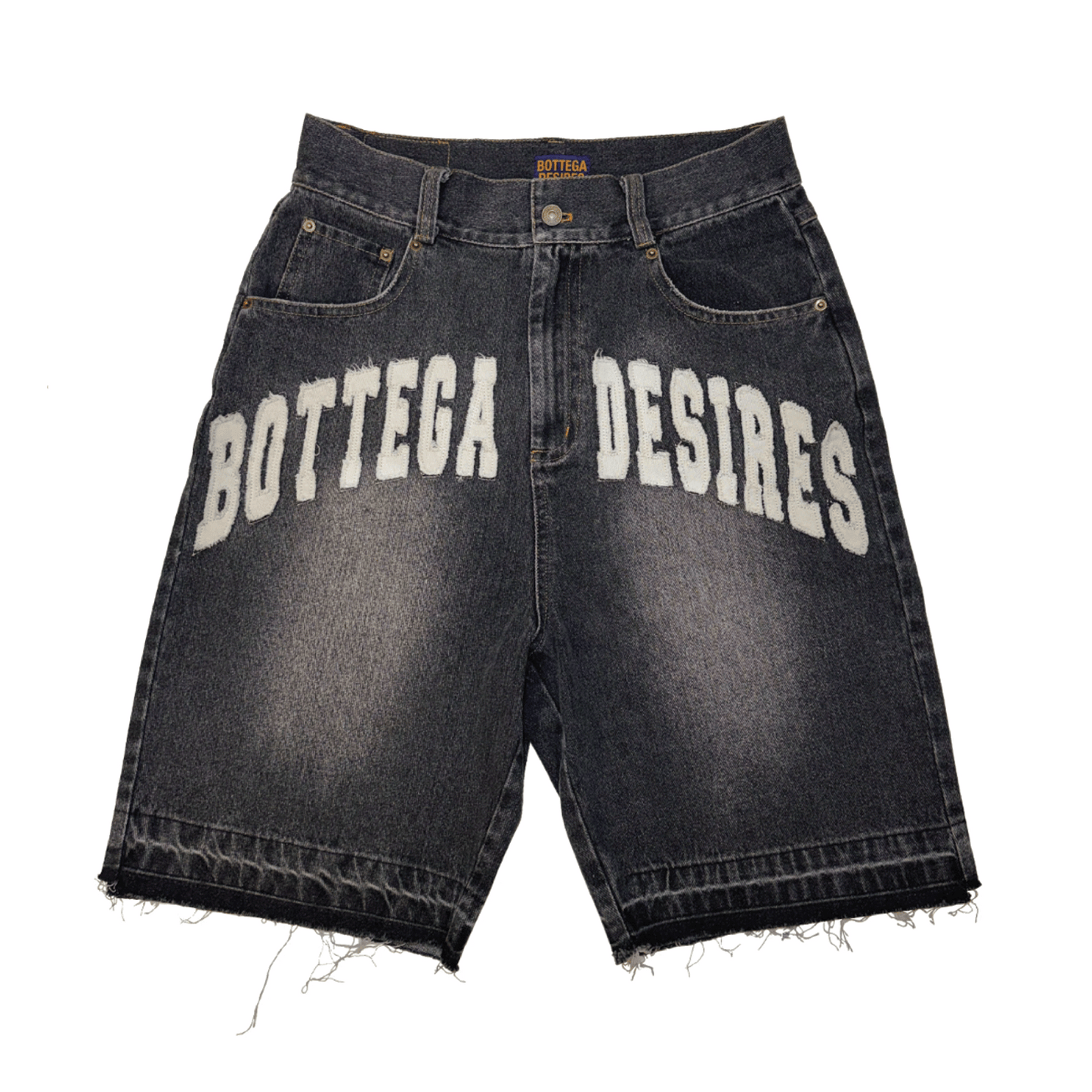 Bottega Desires Denim Shorts Black