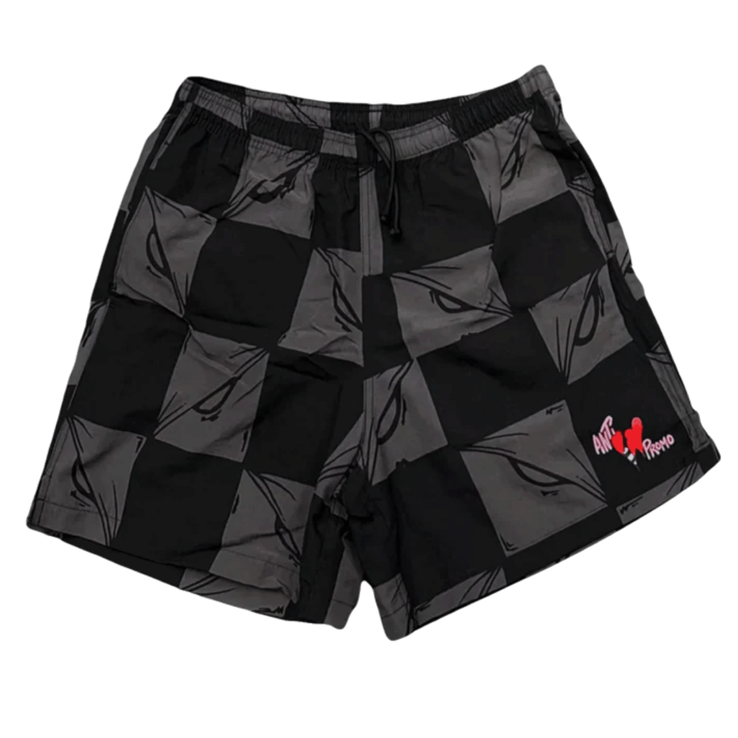 Matty Boy 99 Eyes Nylon Shorts Black Grey