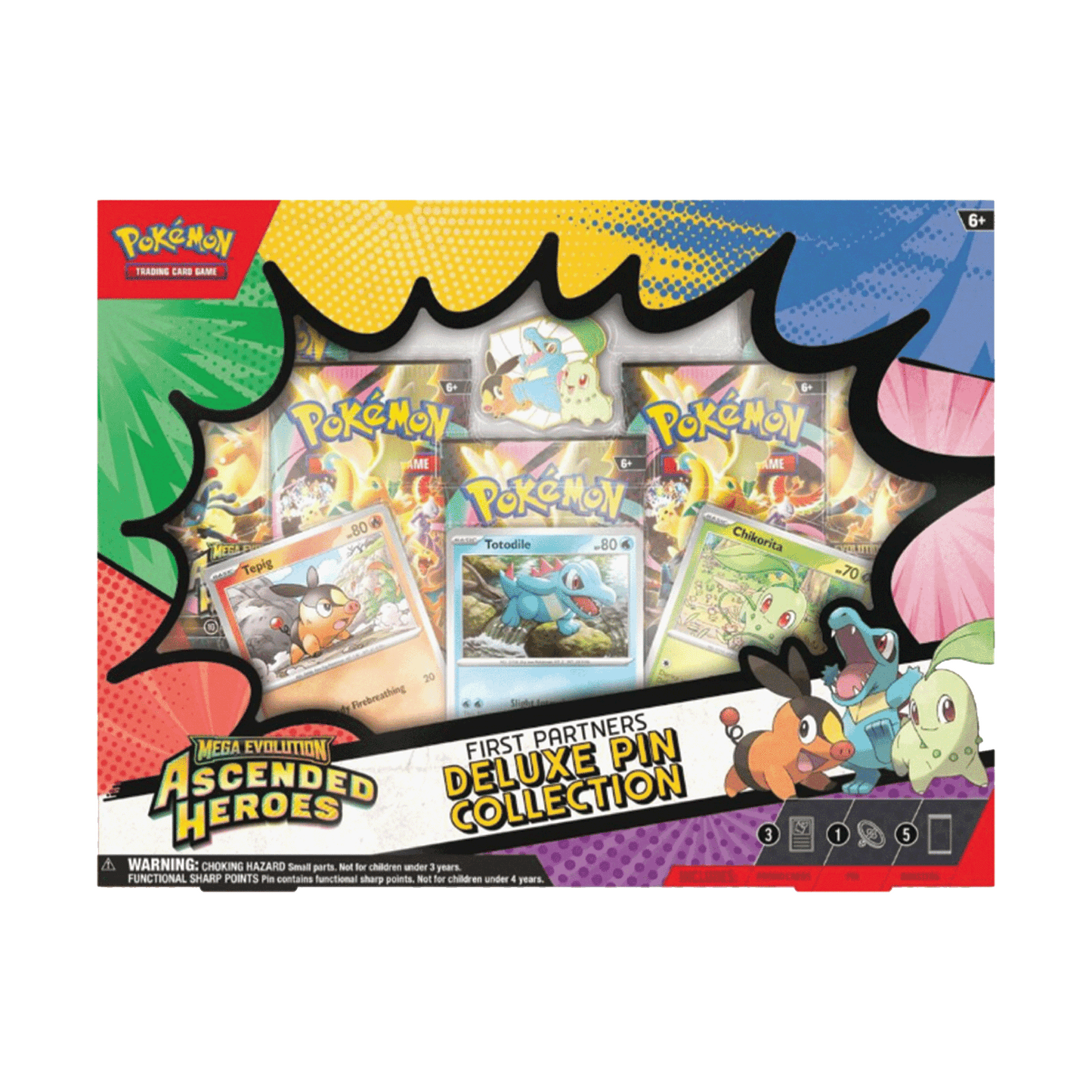 2026 Pokémon Mega Evolution Ascended Heroes Deluxe Pin Collection Box