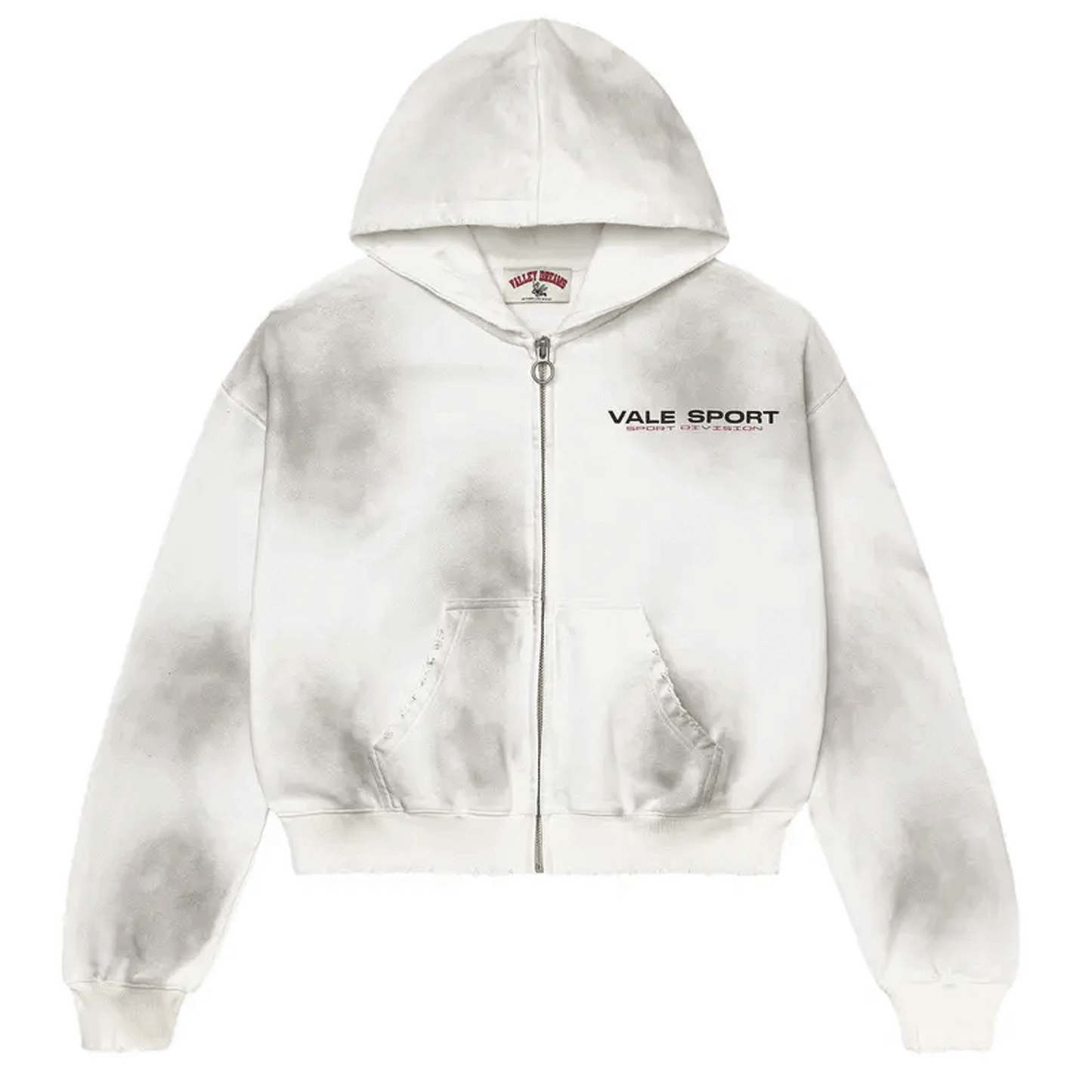 Vale Forever Staple Zip Up White