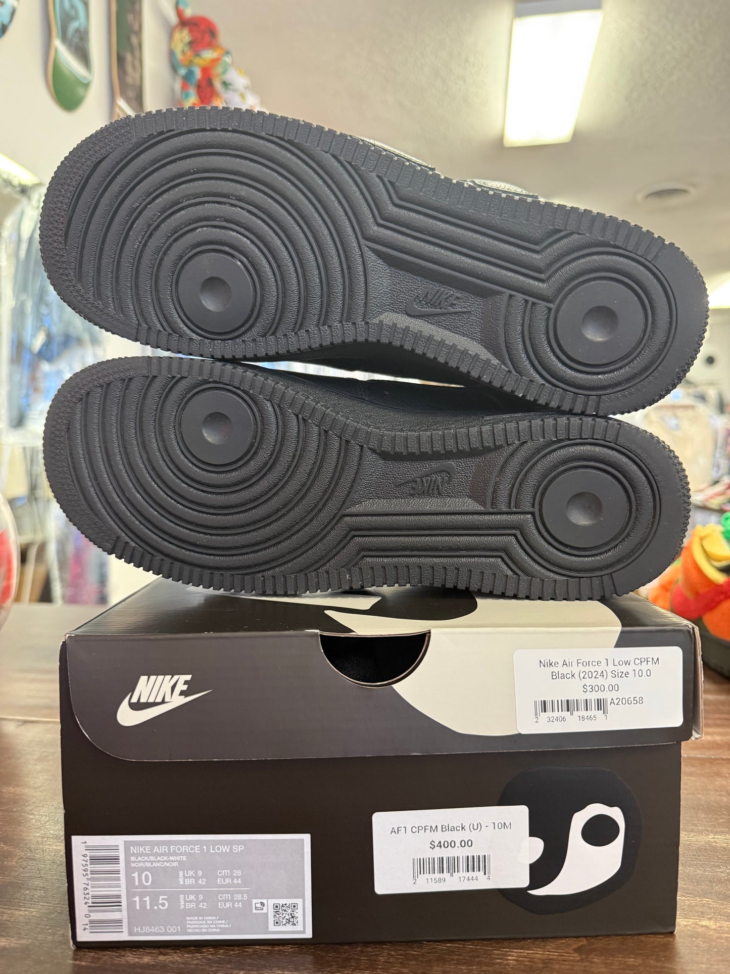 Nike Air Force 1 Low CPFM Black (2024)