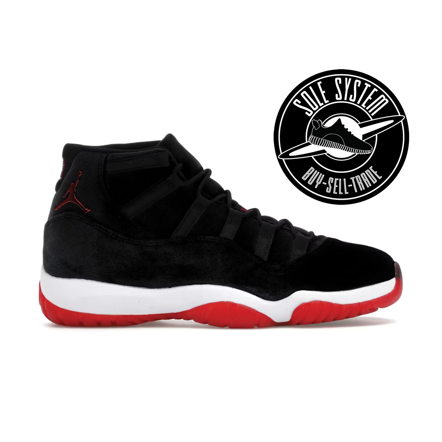 Jordan 11 Retro Bred Velvet (Women's)
