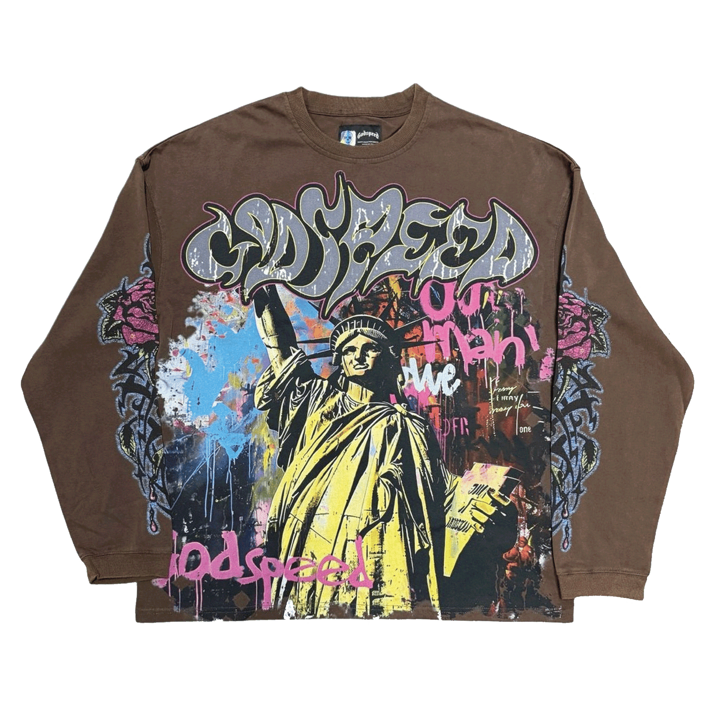 GodSpeed Vandal LS T-Shirt Mocha