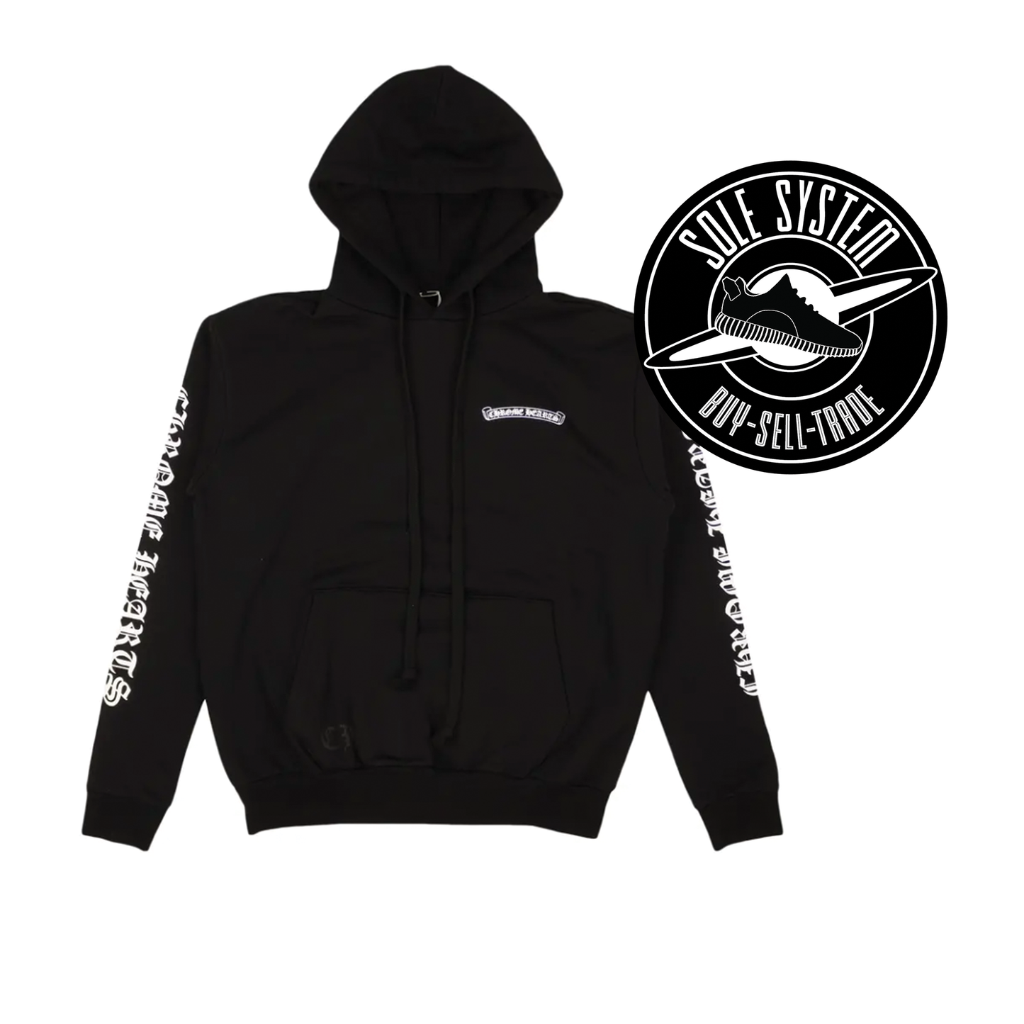 Chrome Hearts Script Logo Hoodie