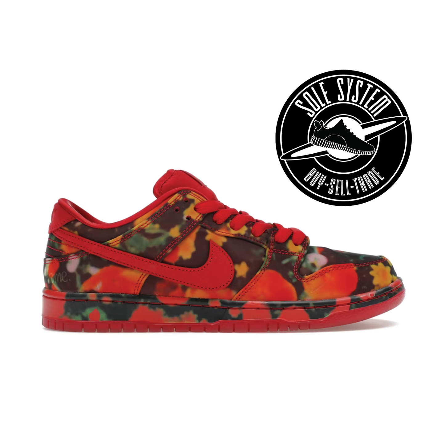 Nike SB Dunk Low The Wizard of Oz Poppy Field