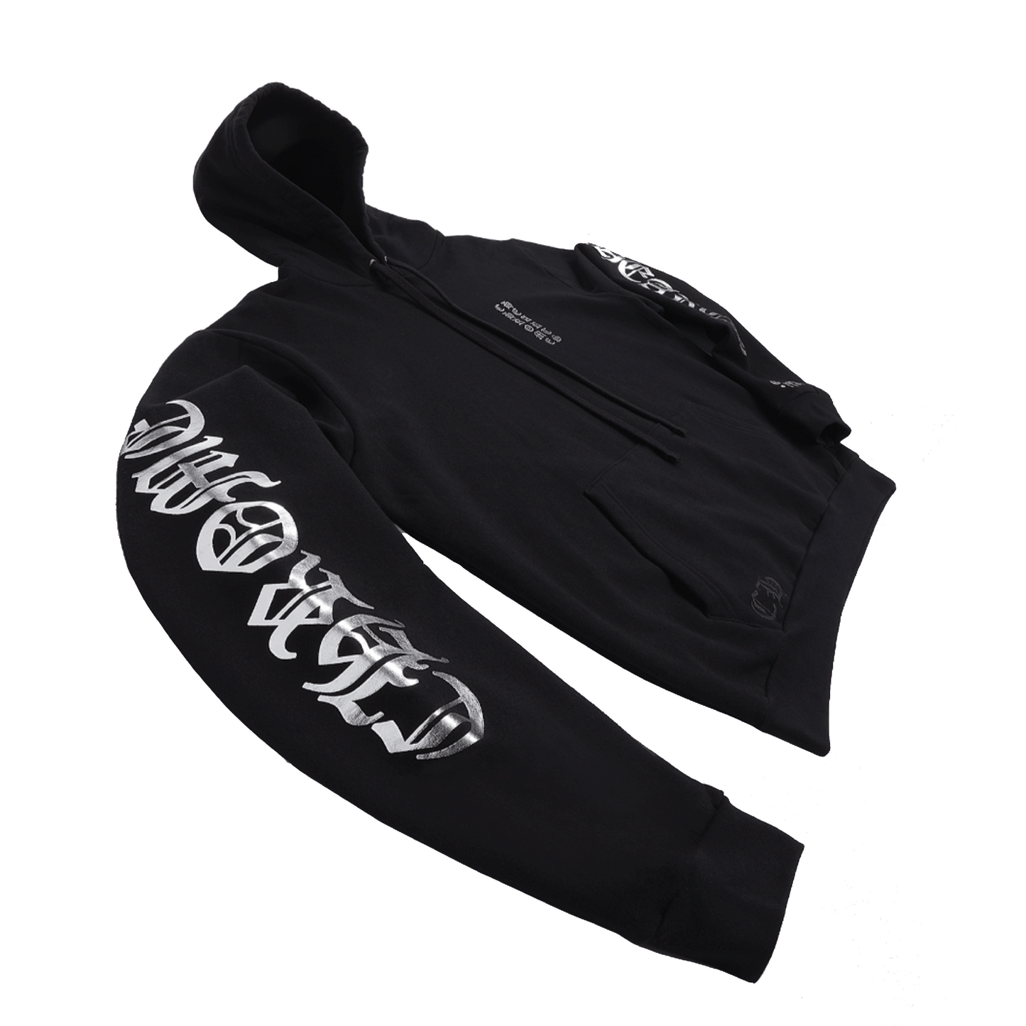 Chrome Hearts Hoodie 1998 Silver Sleeves