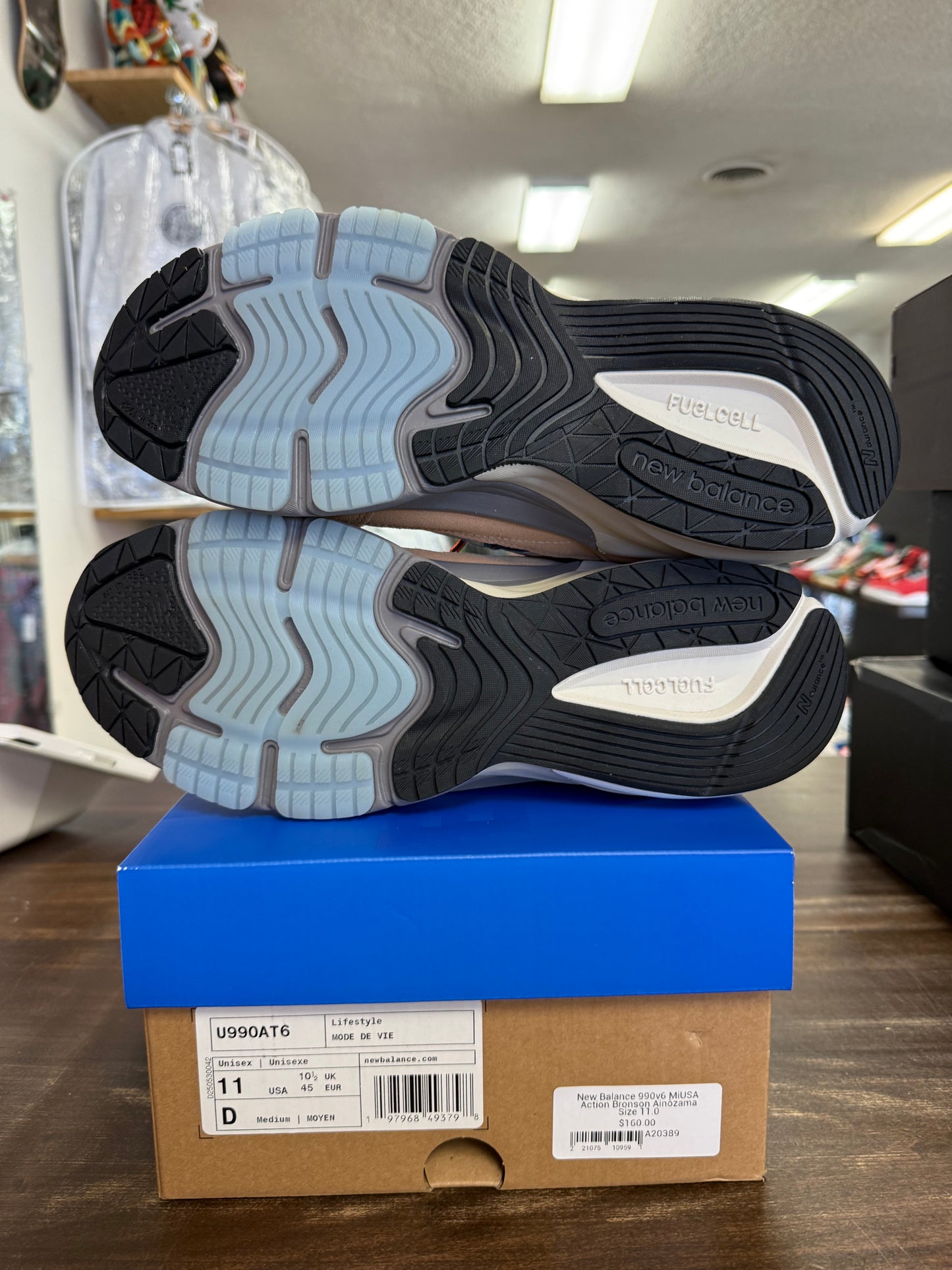 New Balance 990v6 MiUSA Action Bronson Ainôzama