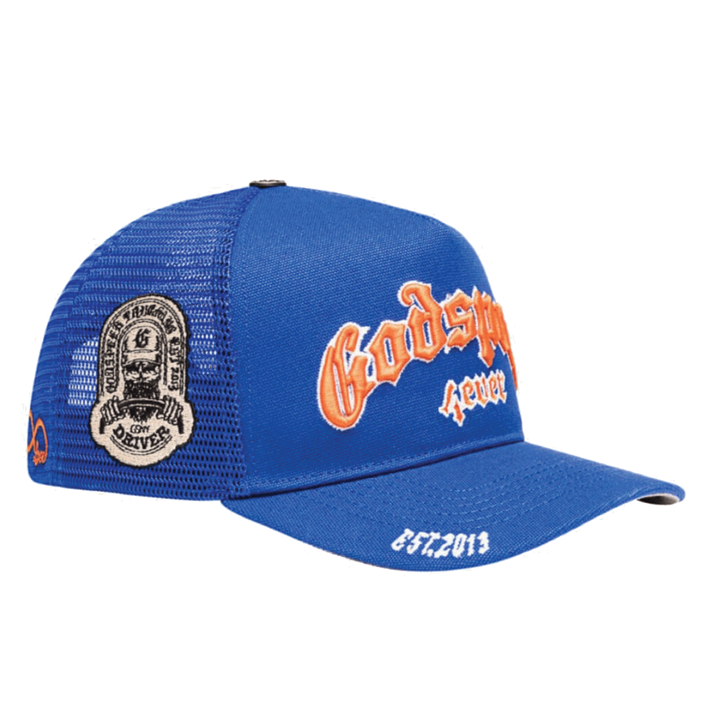 GS FOREVER TRUCKER HAT (Blue/Orange) BOOM34