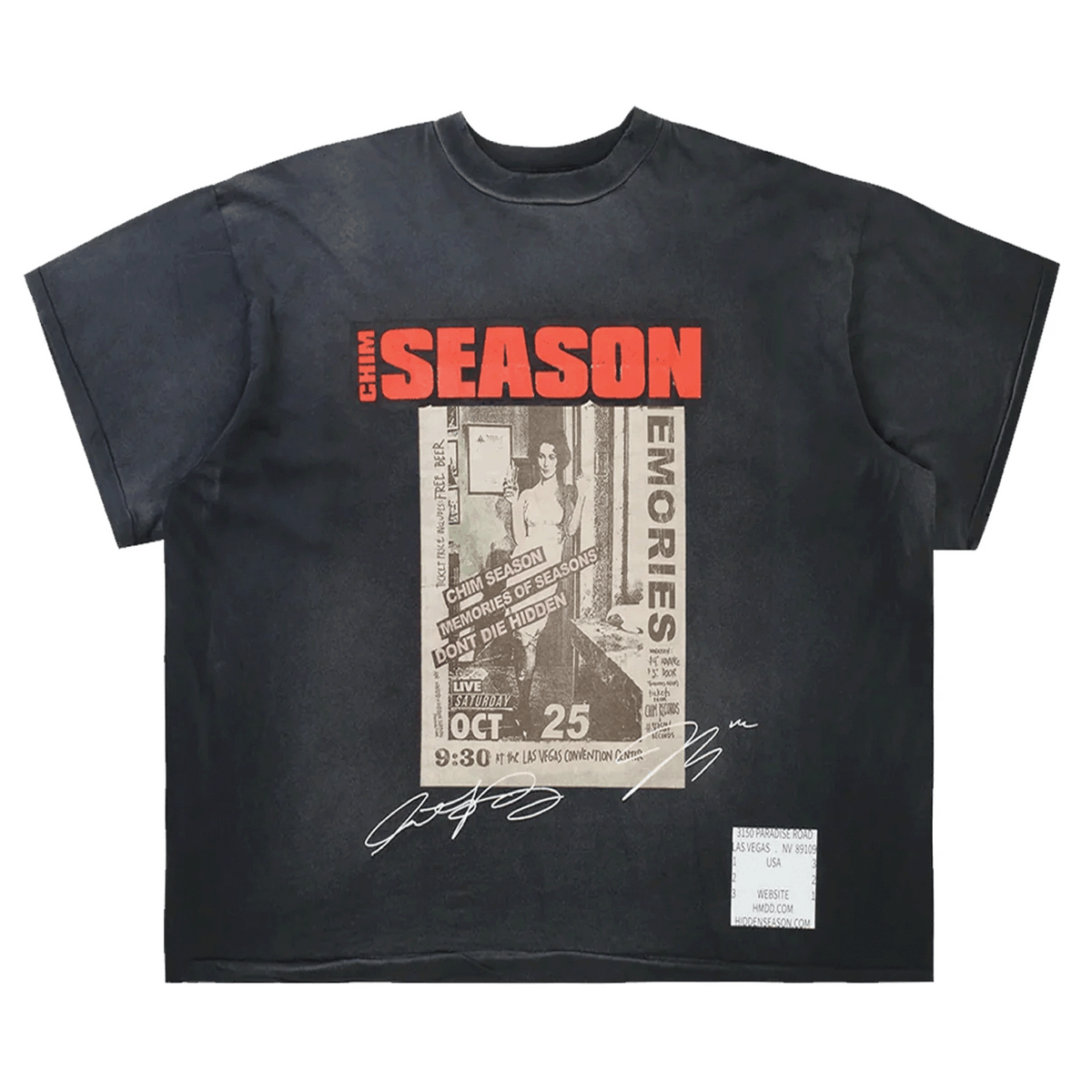 HMDD Hidden Season Tee Black