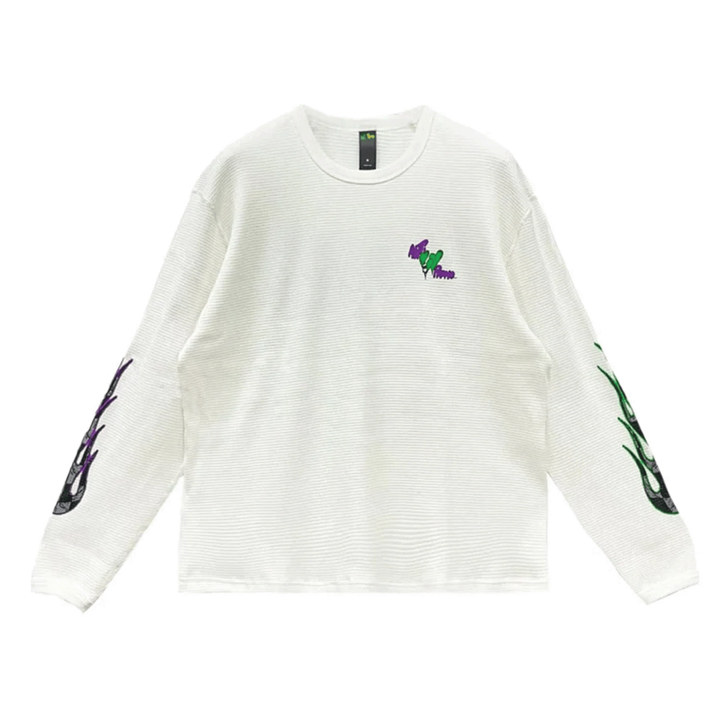 Matty Boy Anti Promo Flames Thermal White