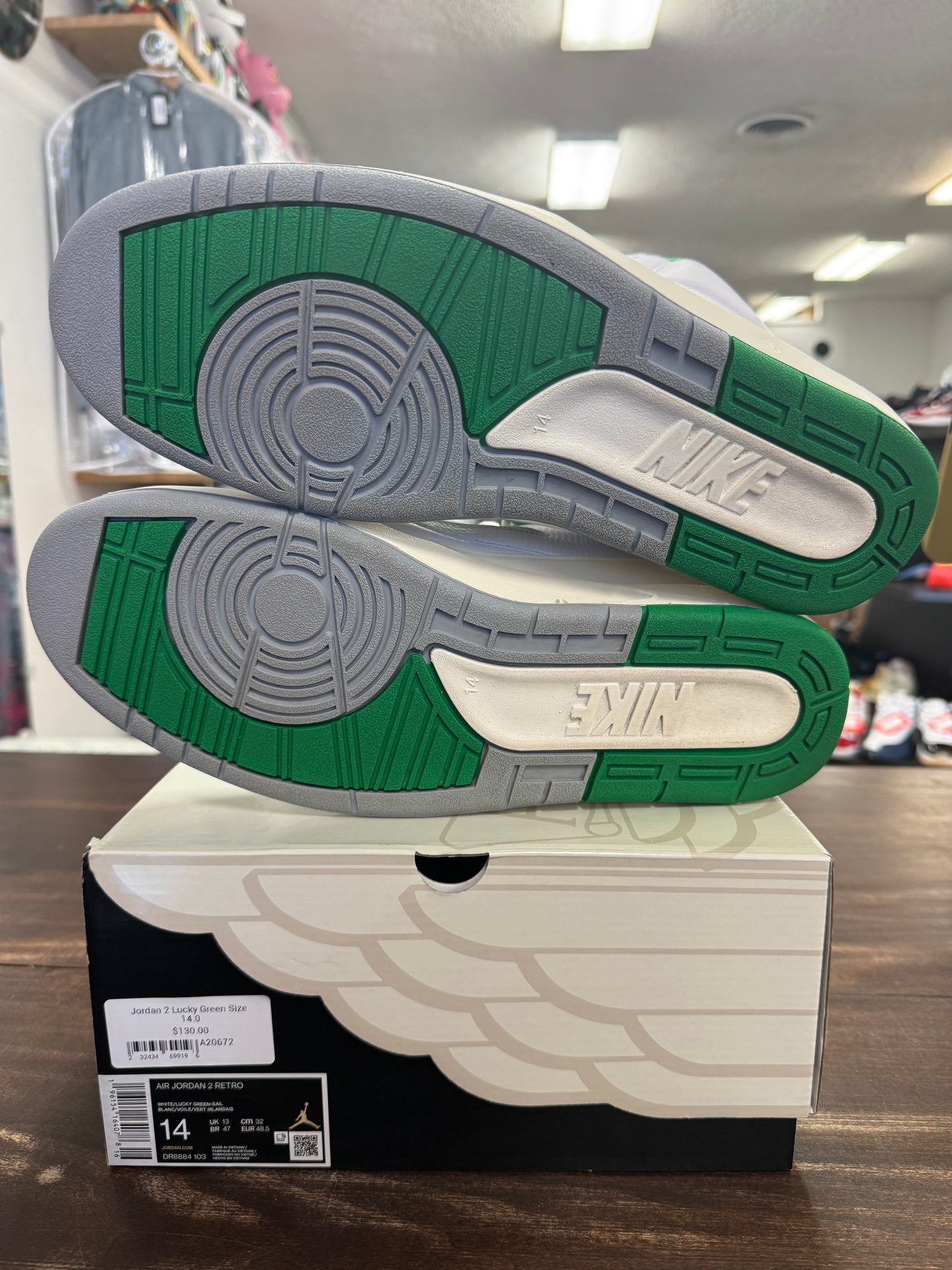 Jordan 2 Lucky Green