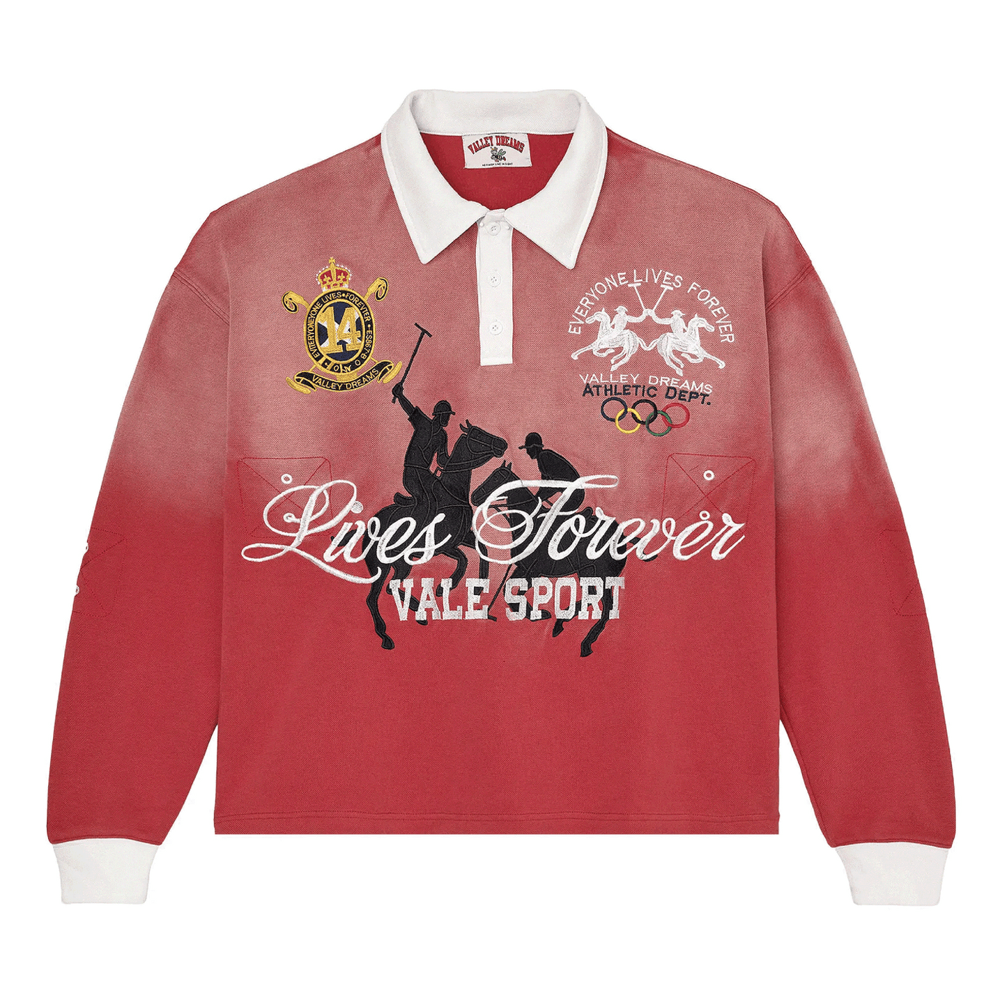 Vale Forever Rockefeller Rugby Red