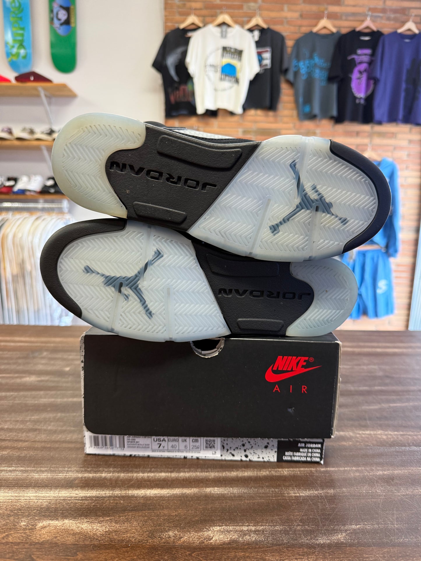 Jordan 5 Retro Black Metallic Reimagined (GS)