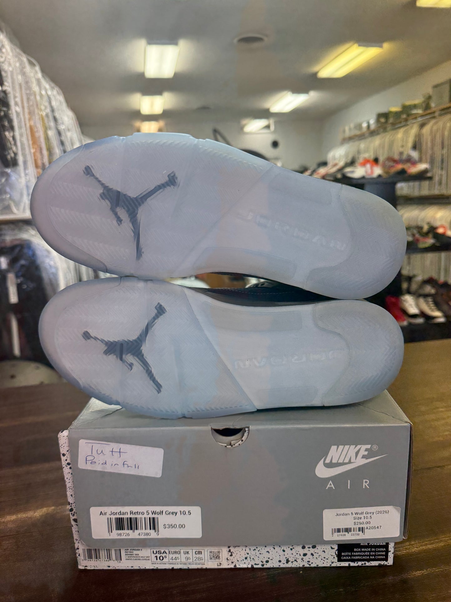 Jordan 5 Wolf Grey (2026)
