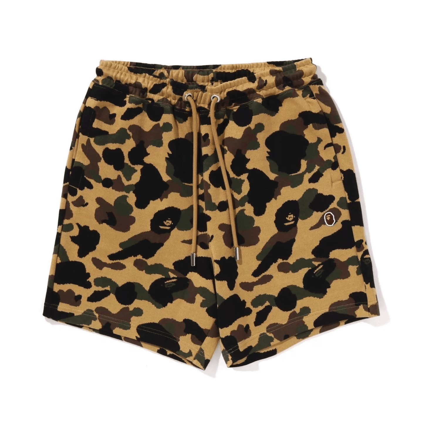 A Bathing Ape Jacquard Camo Sweat Shorts