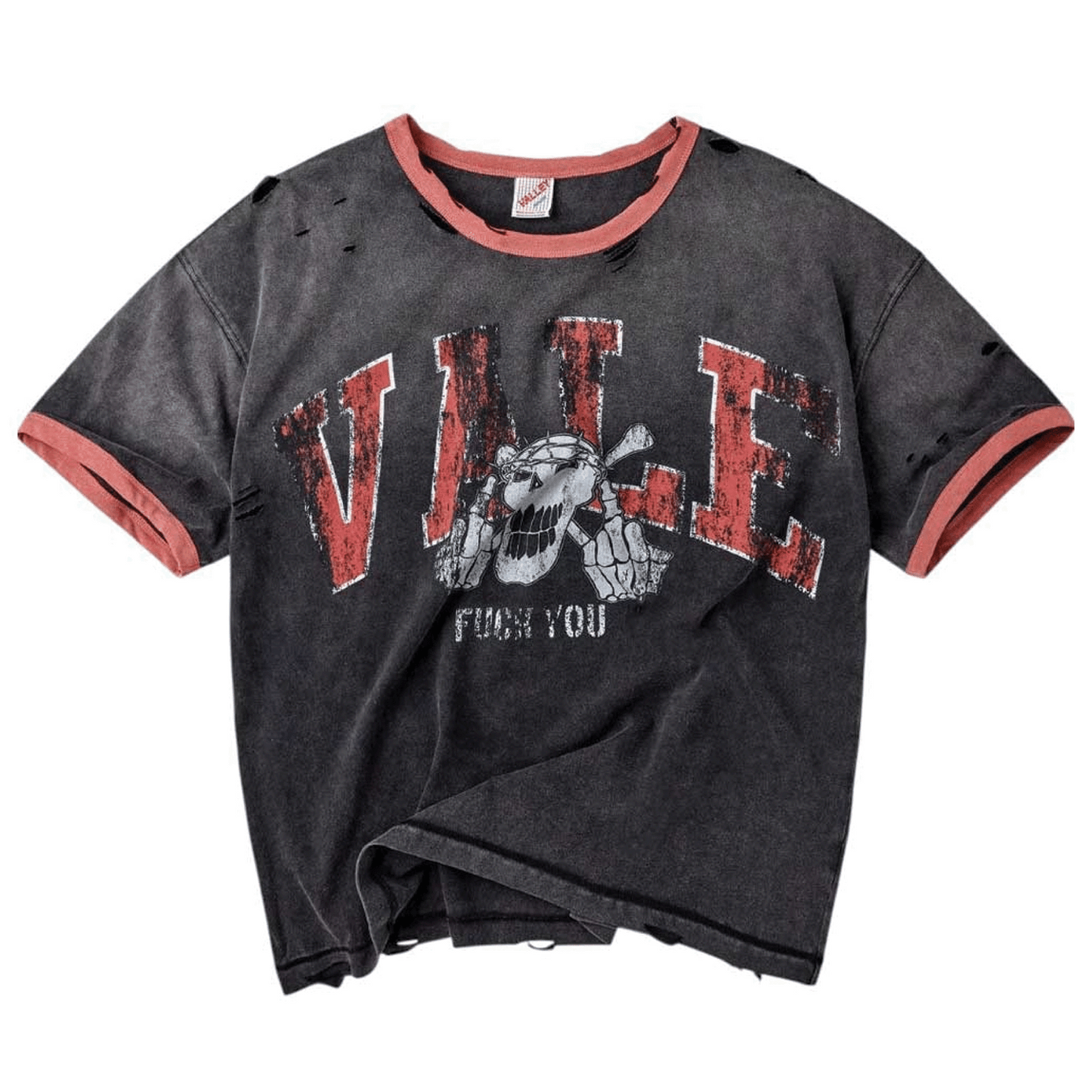 Vale Forever Big Brother Ringer Tee Black
