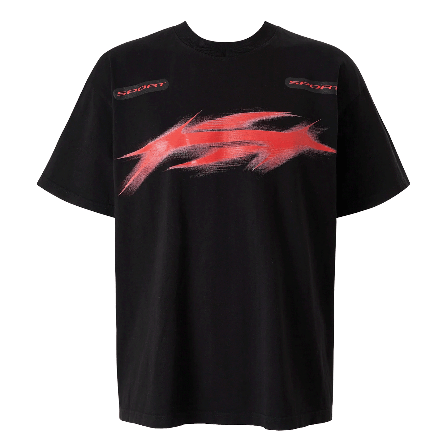 Hellstar Blur T-Shirt Black