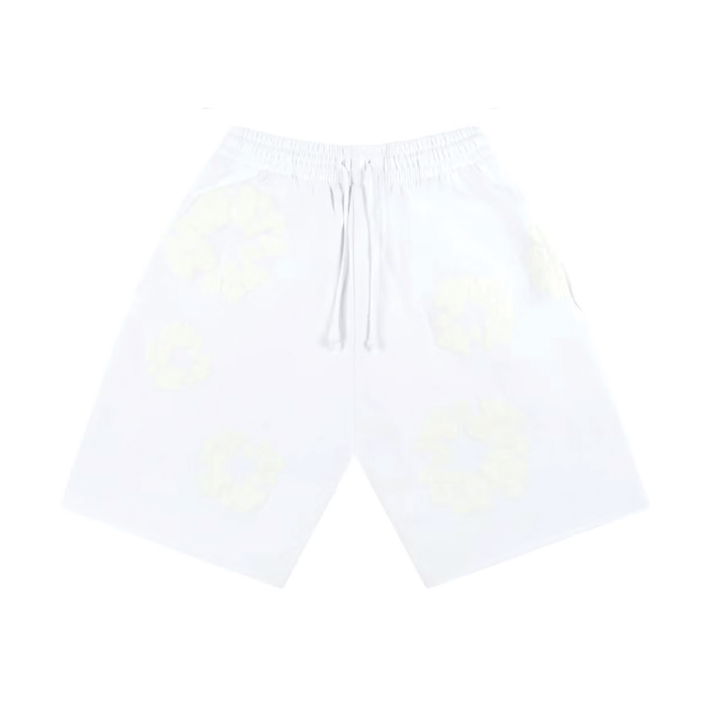 Denim Tears Mono Cotton Wreath Shorts White